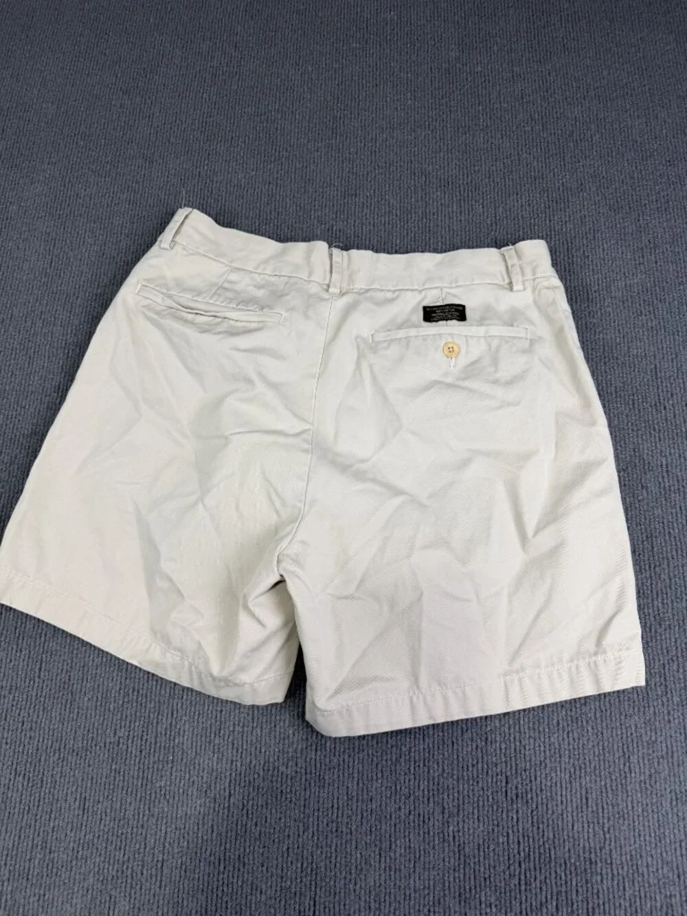 Banana Republic Mens Khaki Chino Shorts Size 33 Beige